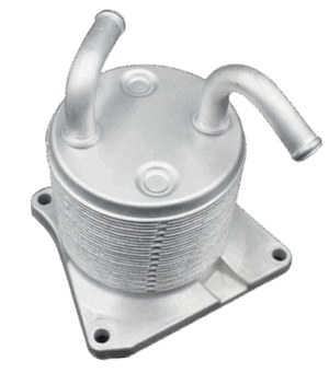 400-13 JF011E Oil cooler (2-pipe) Aftermarket